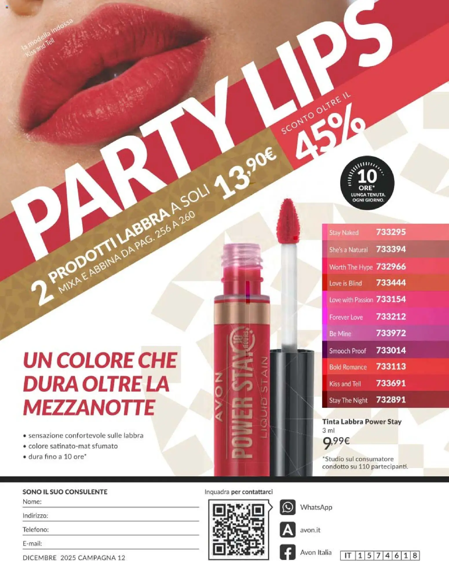 Avon - campagna 12/2025 - pagina 260 - valido dal 01/12/2025