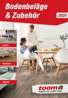 Vorschau Toom Baumarkt Bodenbeläge & Zubehör 2025 gültig ab 21.08.2025
