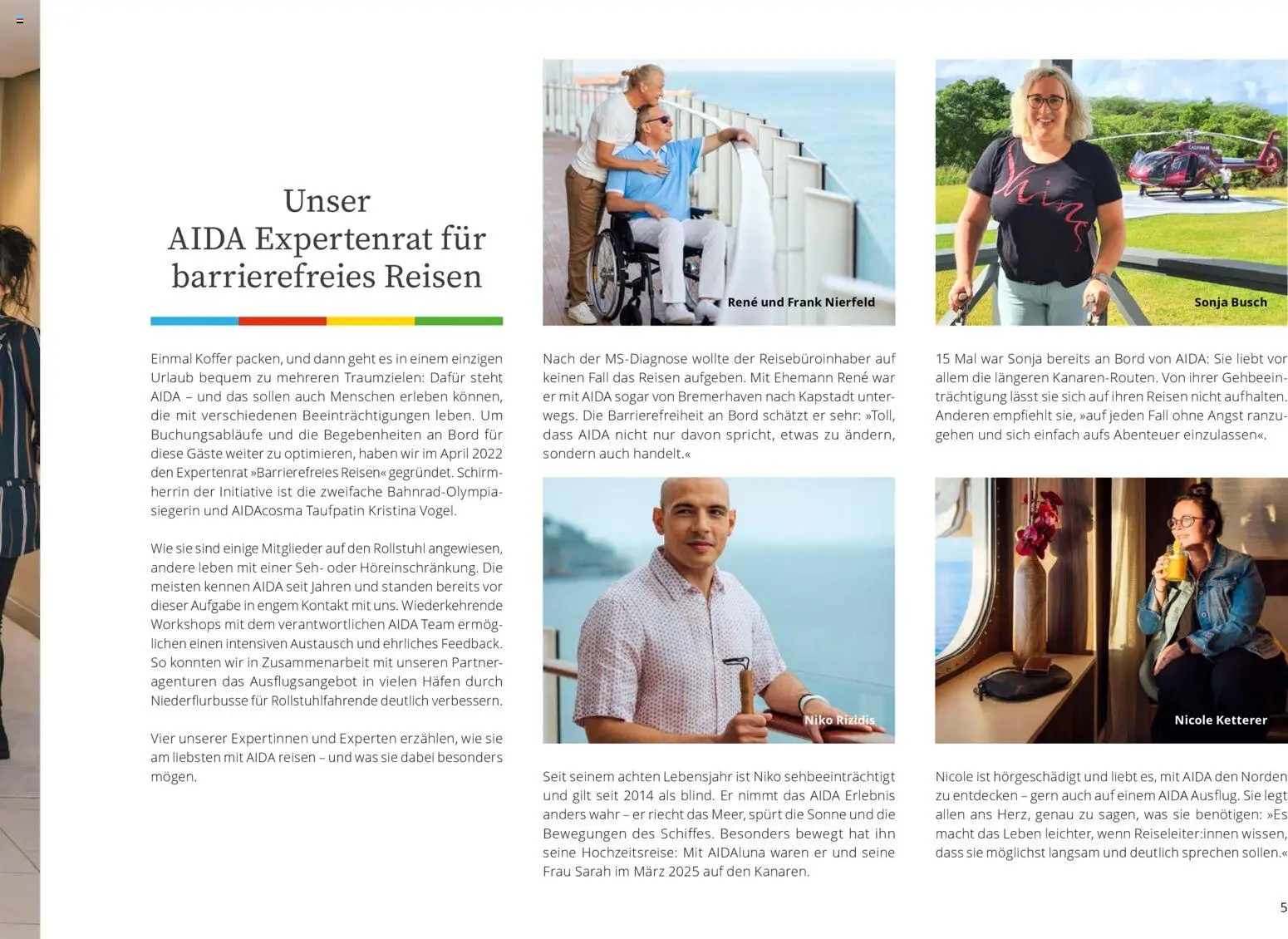 Aida Barrierefreies Reisen - Seite 5 - gültig ab 01.04.2026