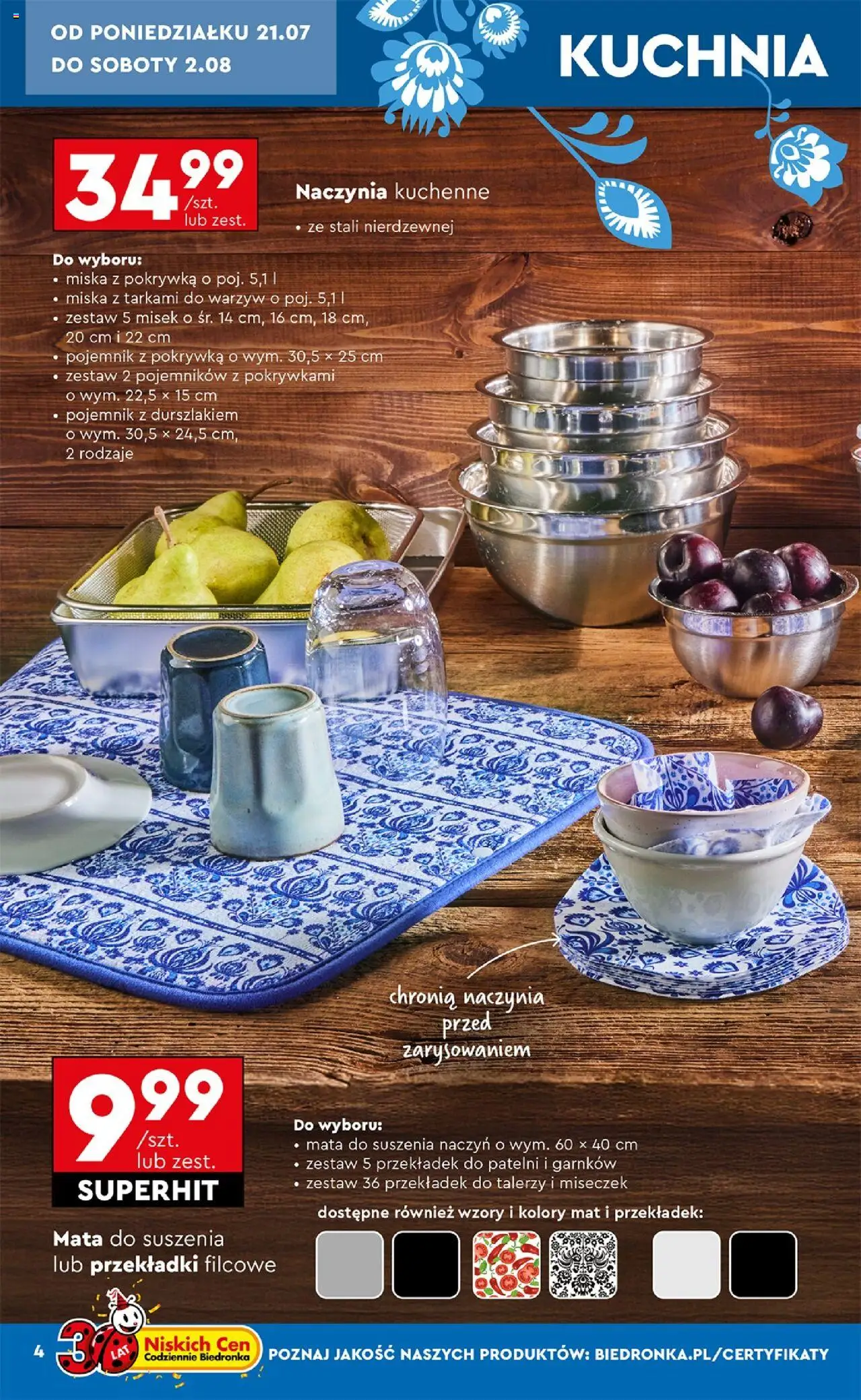 Biedronka gazetka - Okazje tygodnia - strona 6- ważny od 21.07.2025