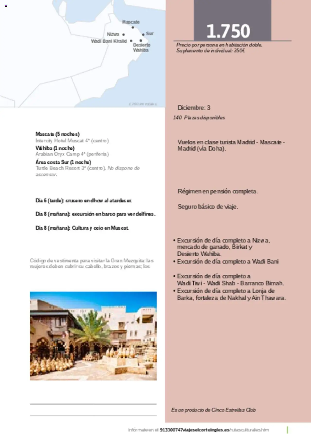 Viajes El Corte Inglés Rutas Culturales de la Comunidad de Madrid - Página de 243 - Válido desde 01/04/2025