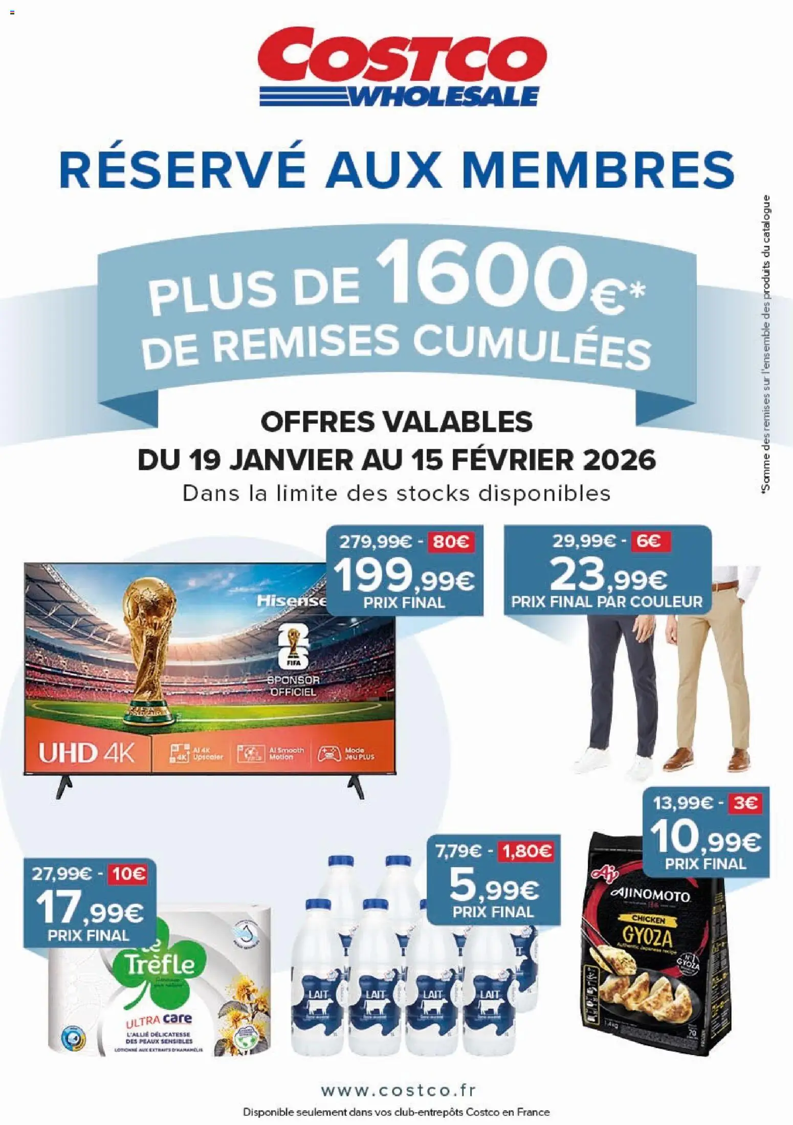 Costco catalogue - page 1 - valable à partir du 19/01/2026