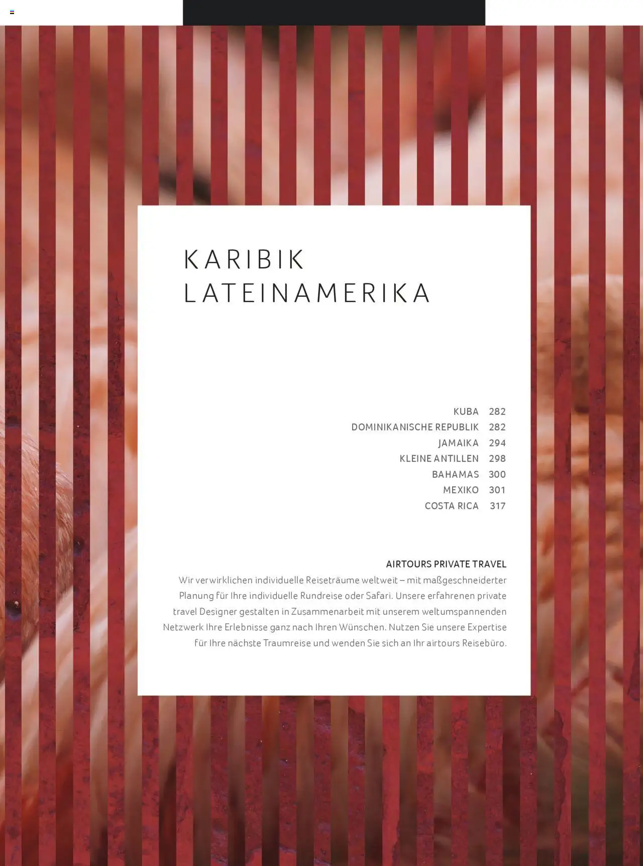 TUI airtours Katalog  Erstklassige Fernreisen 2025/26 - Seite 281 - gültig ab 01.11.2025