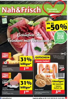Vorschau Nah und Frisch Flugblatt gültig ab 23.07.2025