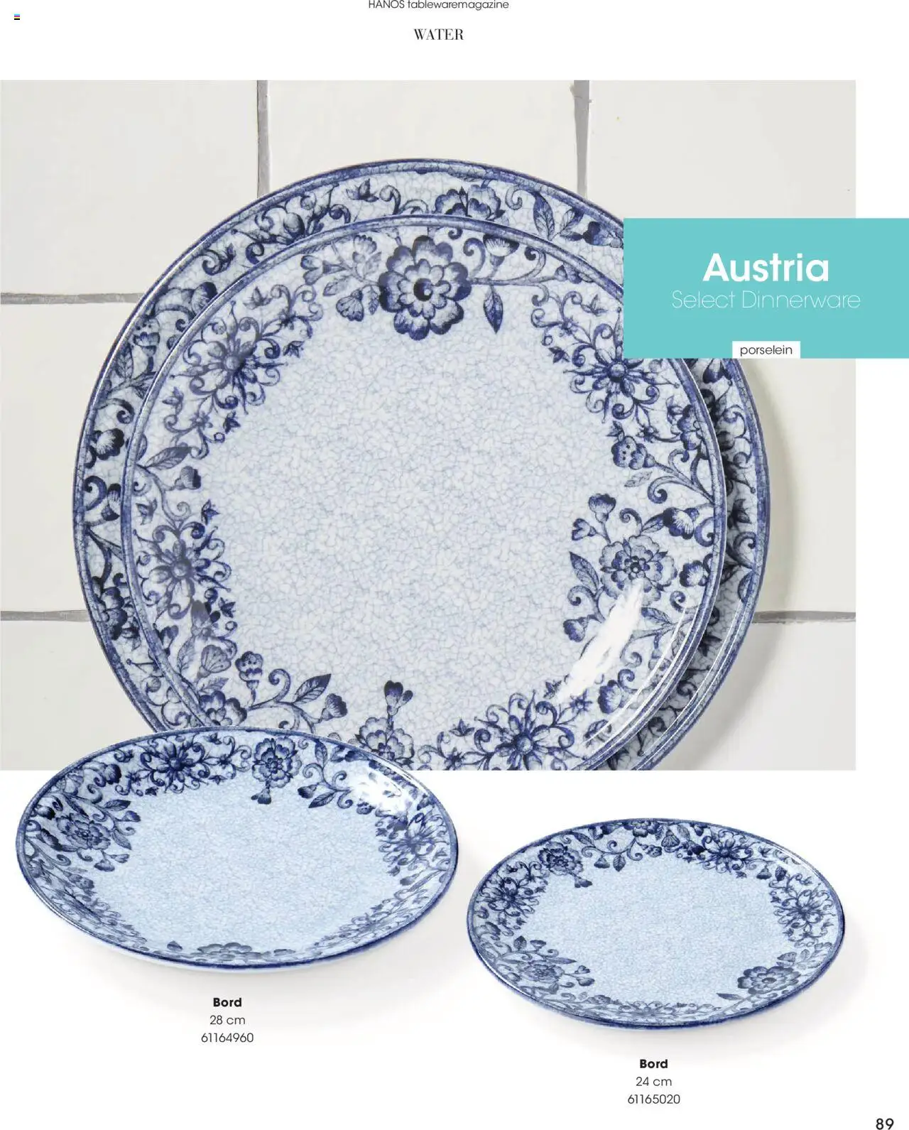 Hanos - Tableware magazine 2025-2026 - page 89- valid from 01-09-2025
