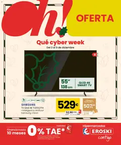 Vista previa del folleto Eroski - Cyber Week válido desde 02/12/2025