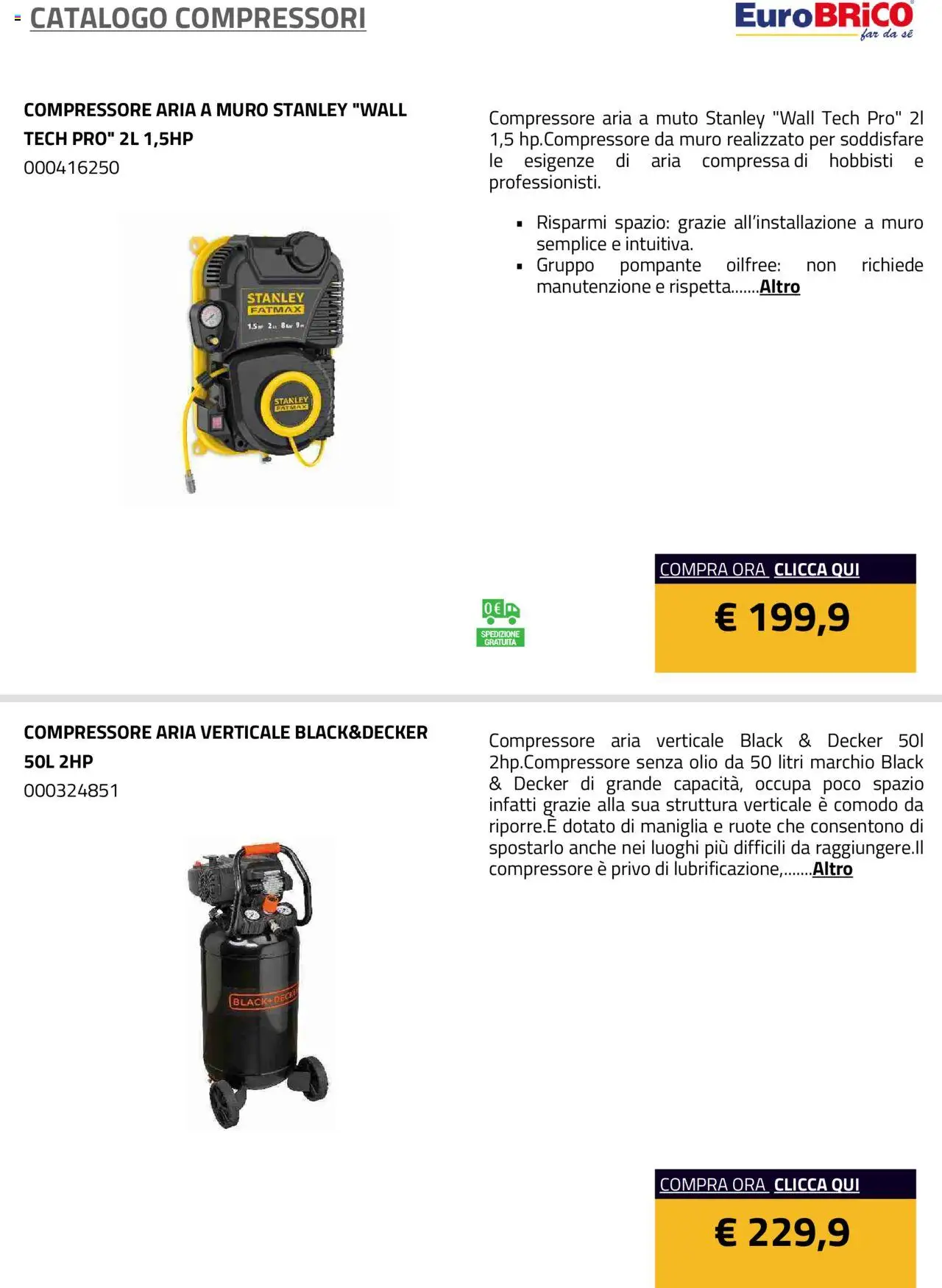 Eurobrico Compressori catalogo - pagina 21 - valido dal 23/07/2025
