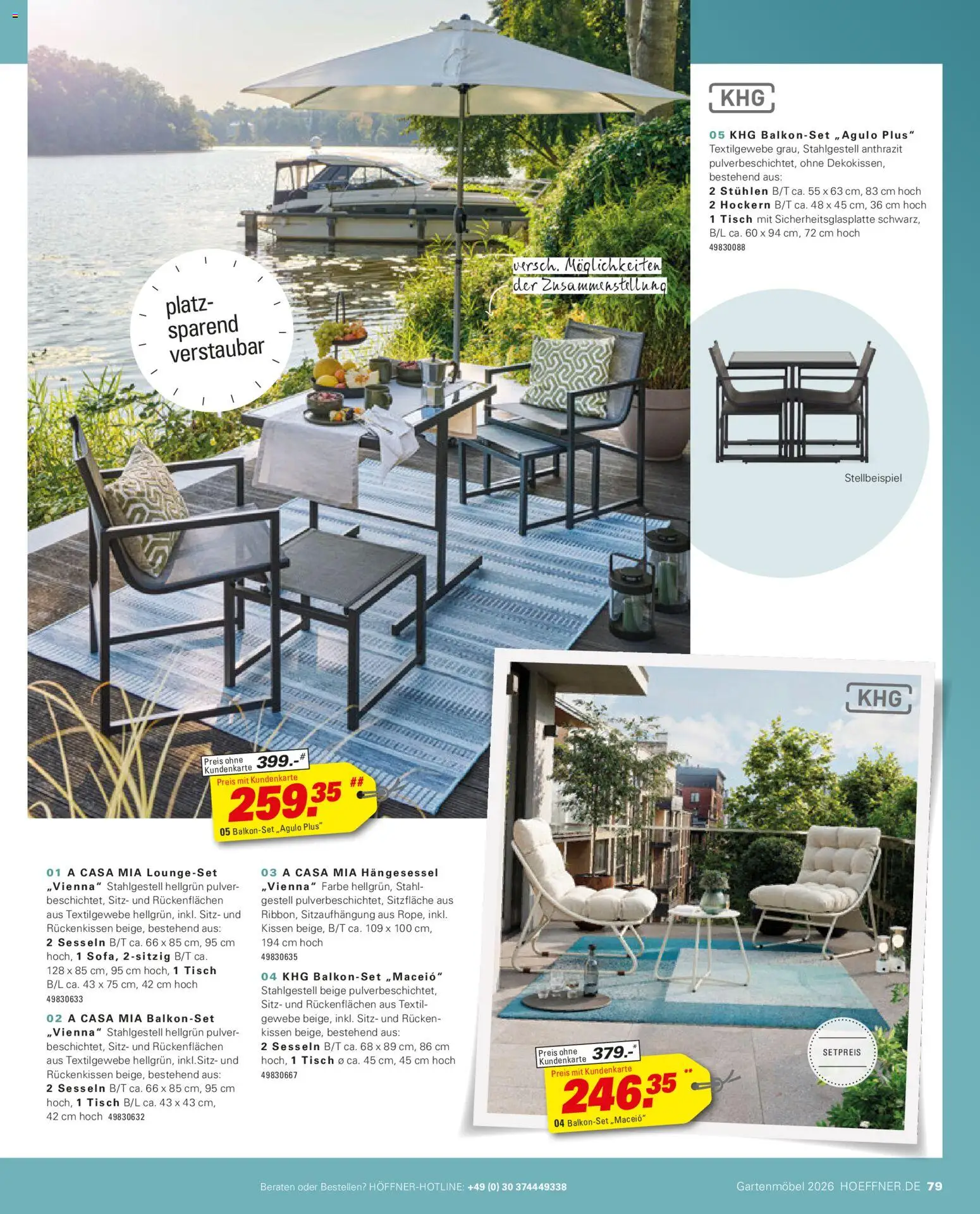 Höffner Prospekt Gartenmöbel - Seite 79 - gültig ab 27.03.2026