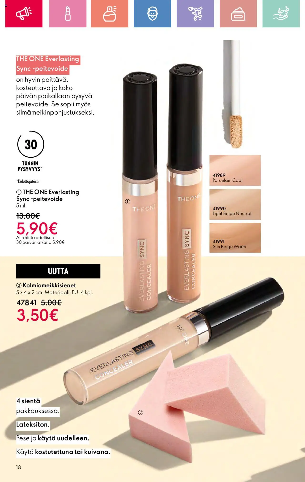 Oriflame Esite 10 - sivu 18- voimassa alkaen 13/07/2025