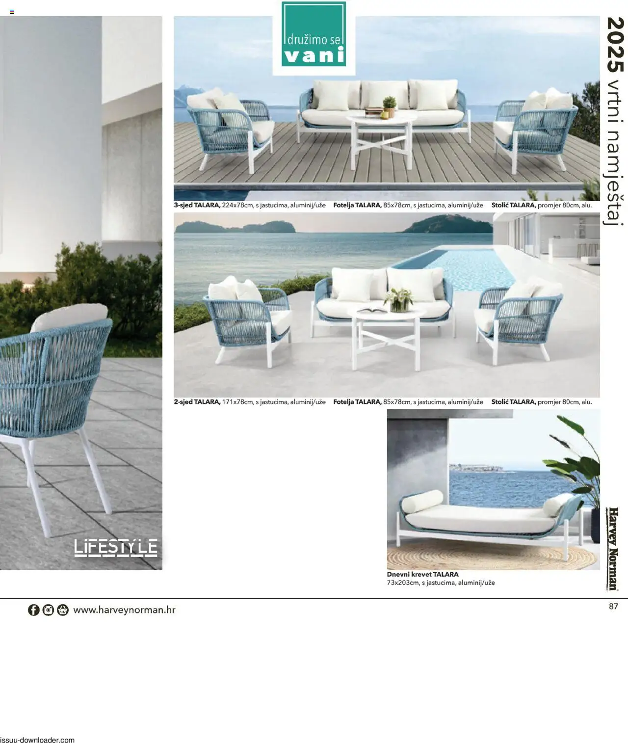 Vrtni namještaj 2025 Harvey Norman - stranica 87- važeći od 19.03.2025