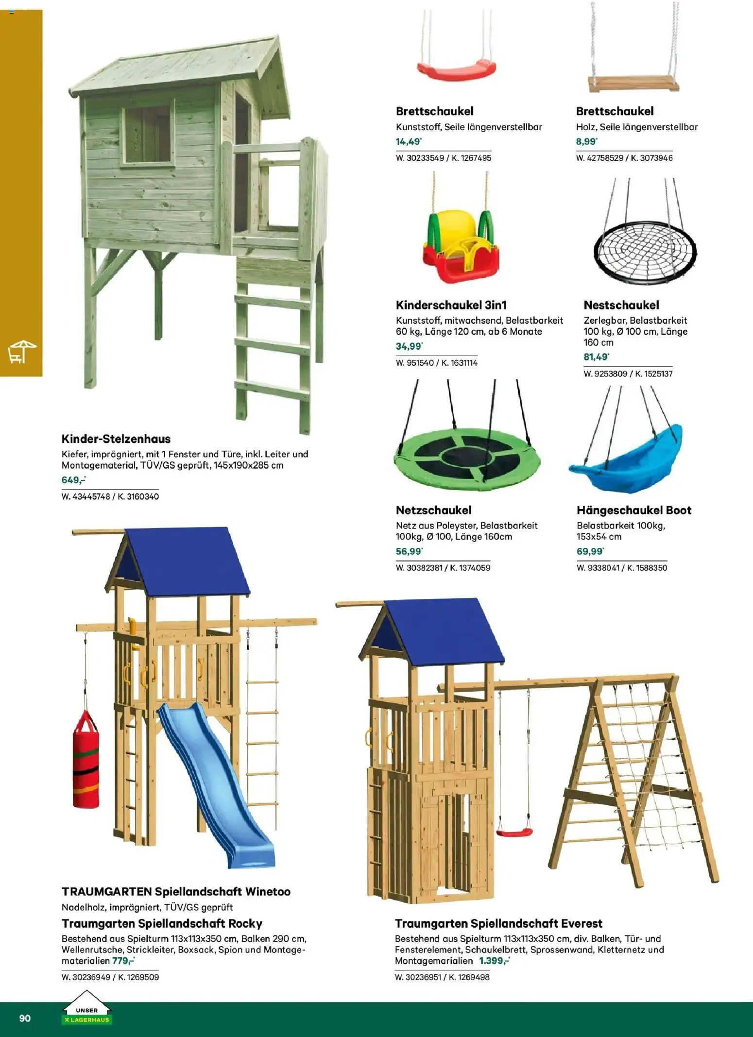 Lagerhaus Garten & Freizeit Katalog 2026 - Wien, Innsbruck - page 90- valid from 01.03.2026