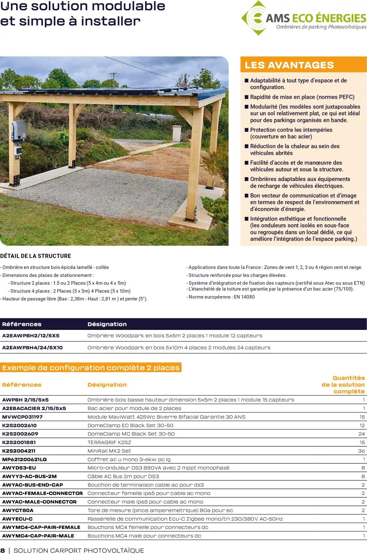 Rexel - Les Essentiels du Carport Photovoltaique - page 8 - valable à partir du 16/07/2025