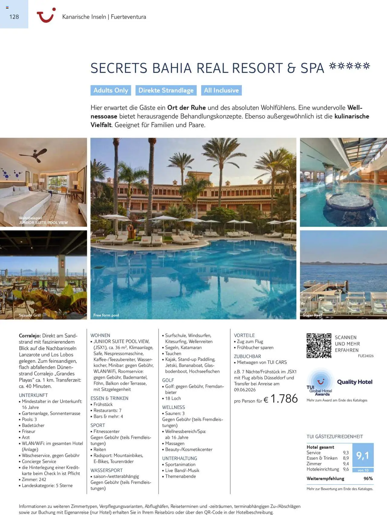 TUI Prospekt Kanaren, Kapverden & Senegal 2025/26	  - Seite 128 - gültig ab 01.11.2025