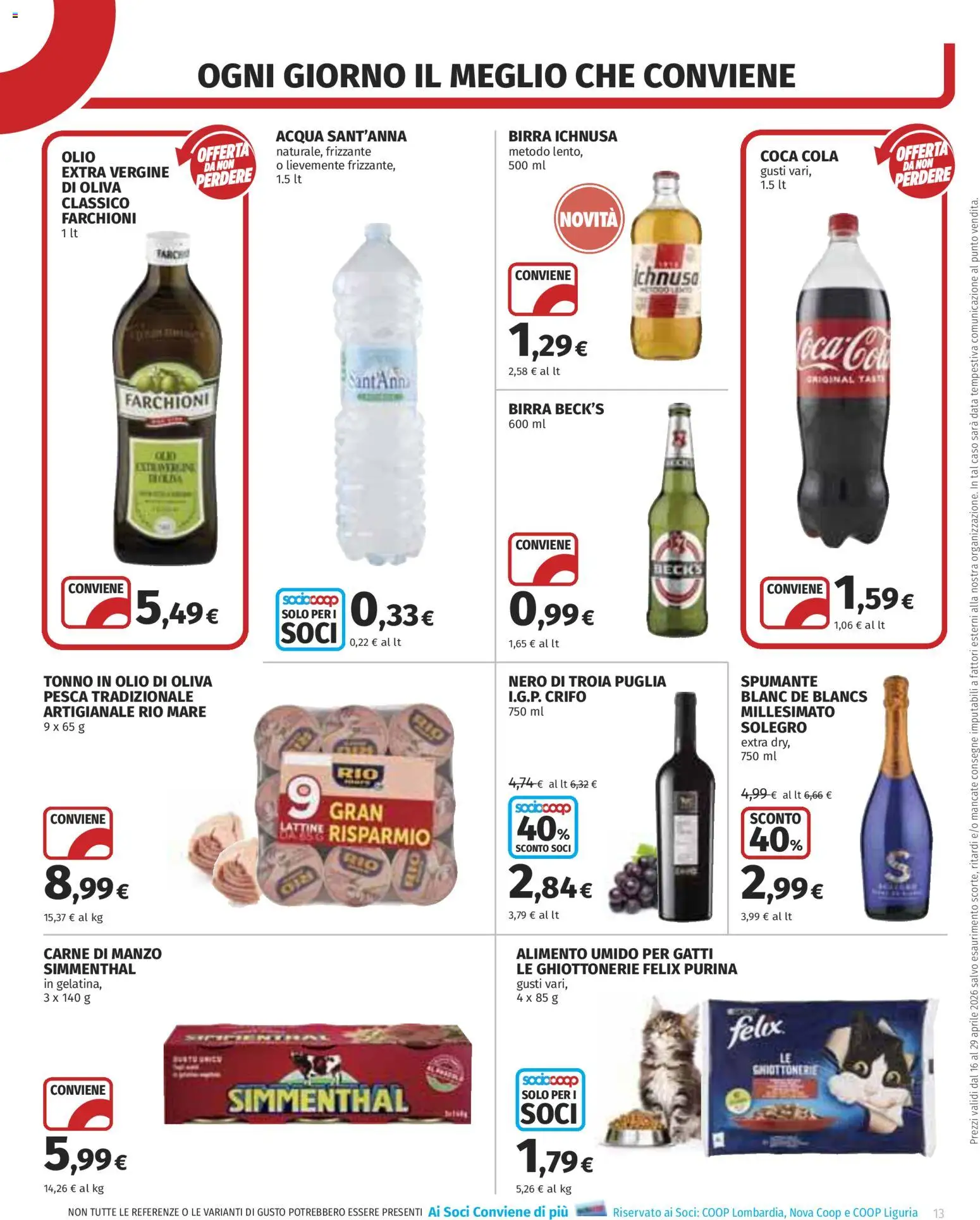 COOP volantino - pagina 13 - valido dal 16/04/2026
