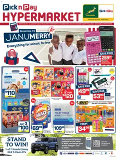 Preview Pick n Pay - Hypermarket Back to School Specials valid from 02/01/2026