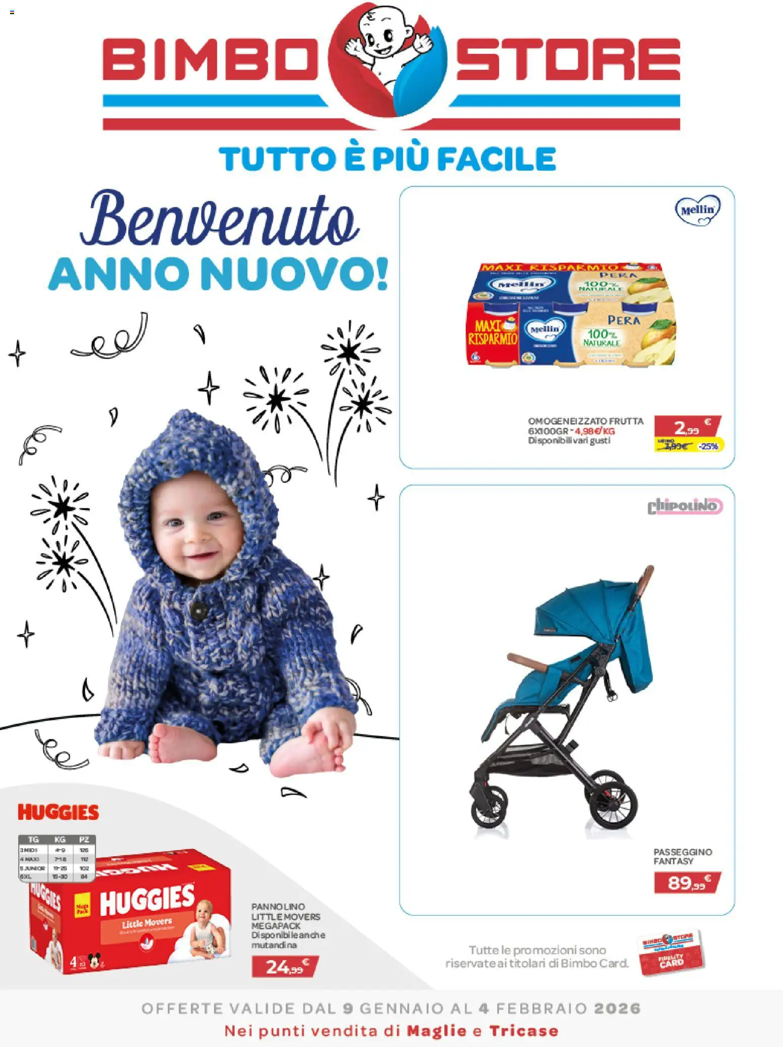 Bimbo store Maglie e Tricase catalogo - pagina 1 - valido dal 09/01/2026