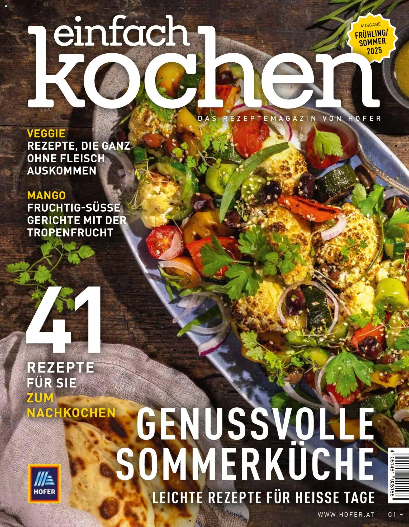 Hofer AT - Einfach Kochen Frühling/Sommer 2025 - 1oldal - érvényes 2025.09.04.-tól