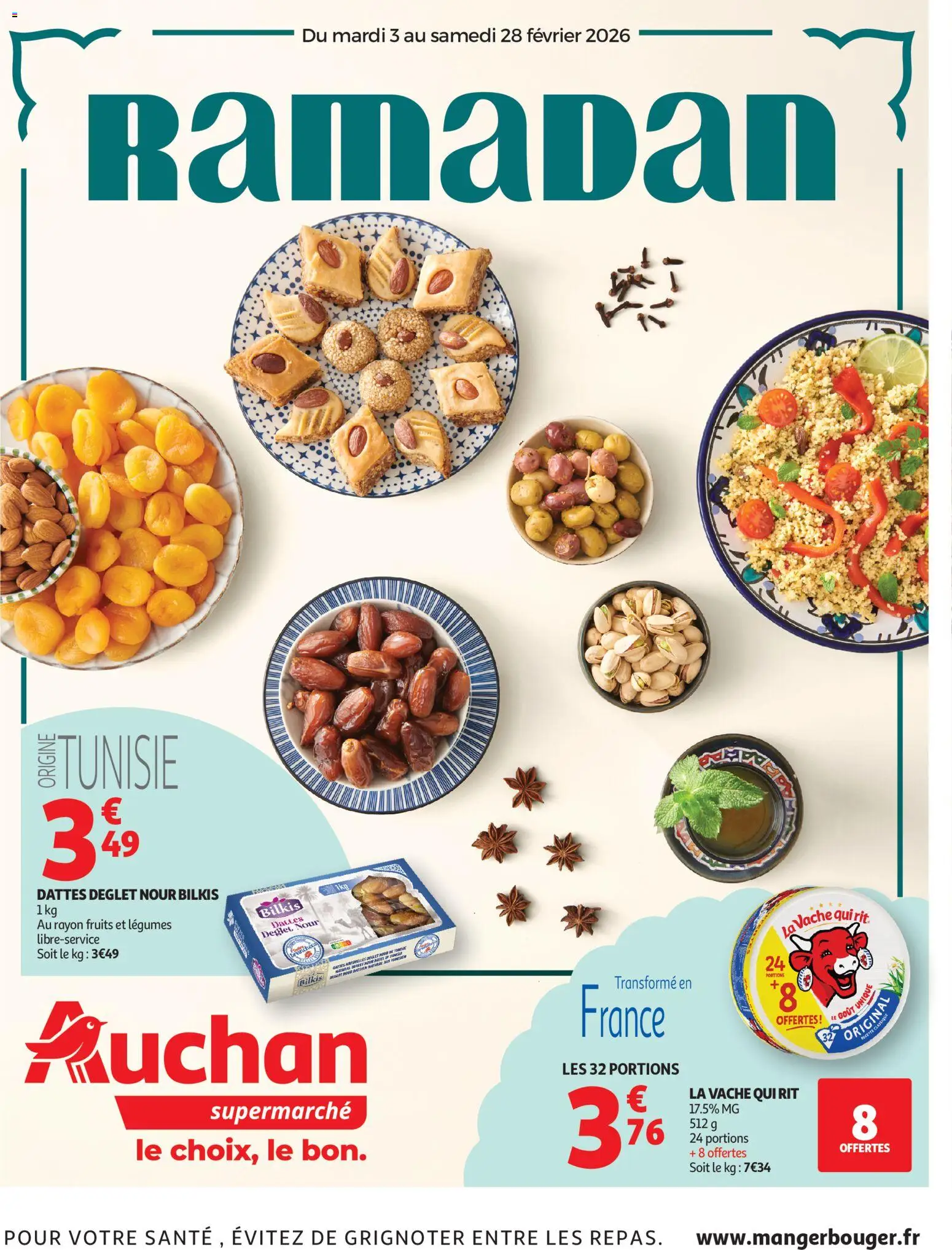 Auchan - Promos Ramadan supers - pagina 1- geldig vanaf 03/02/2026