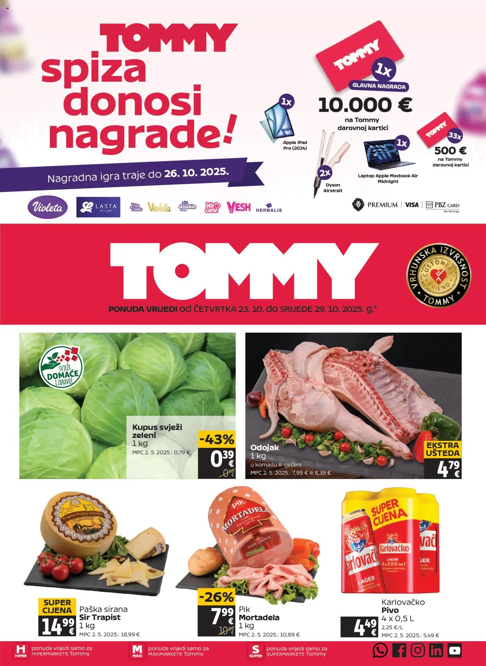 Katalog Tommy - stranica 1- važeći od 23.10.2025