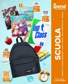 Anteprima Iperal Scuola catalogo valida dal 16/07/2025