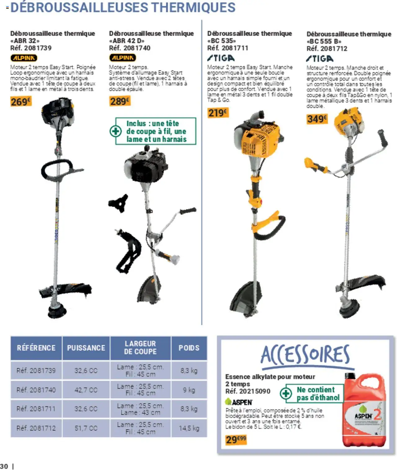 Gamm vert catalogue - page 30 - valable à partir du 05/03/2025