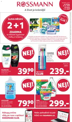 Náhled Rossmann leták platný od 27.08.2025