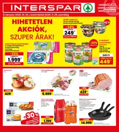 Előnézet Interspar Akciós újság érvényes 2025.10.30.-tól