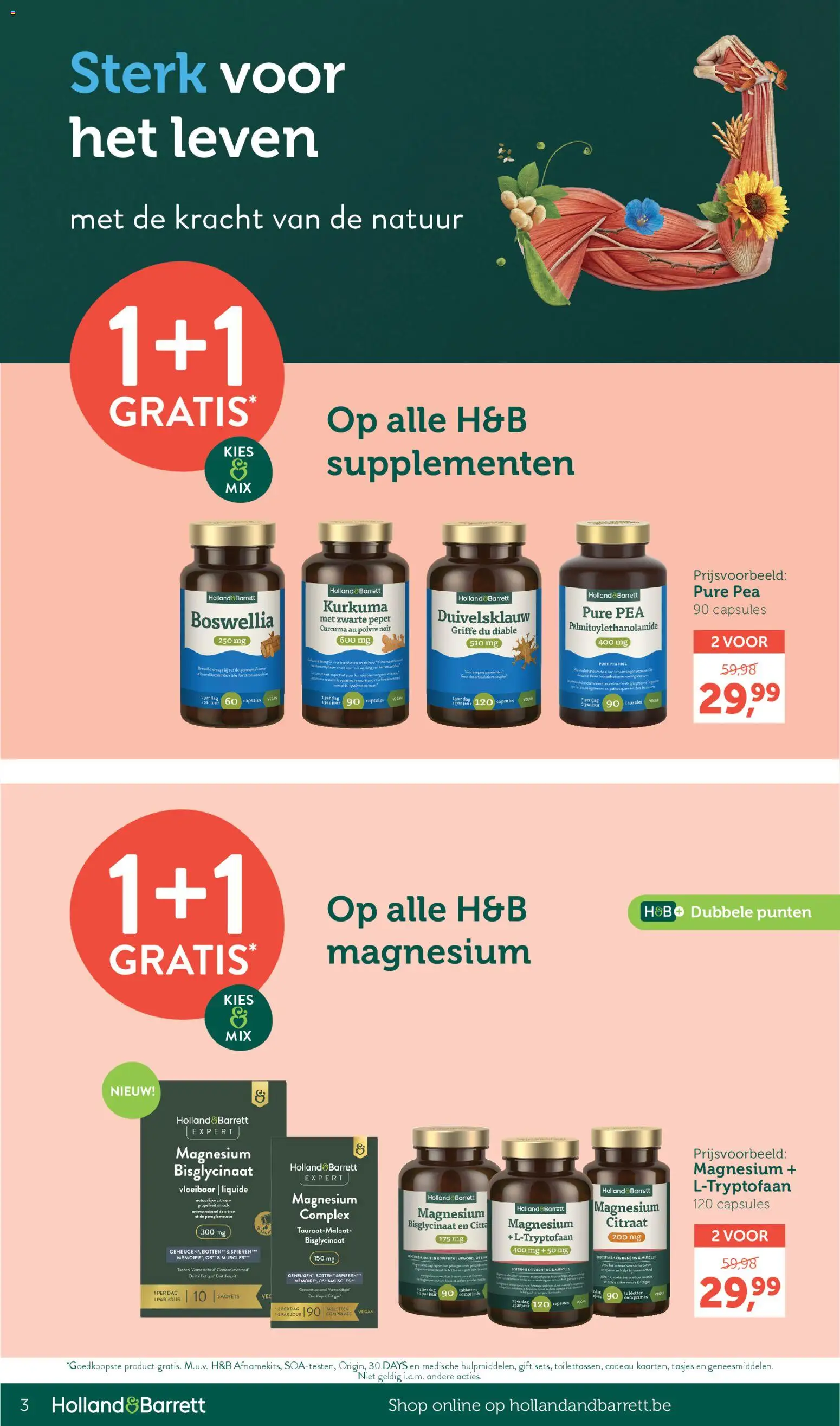 Holland & Barrett folder / publicité - page 3- valid from 23/03/2026