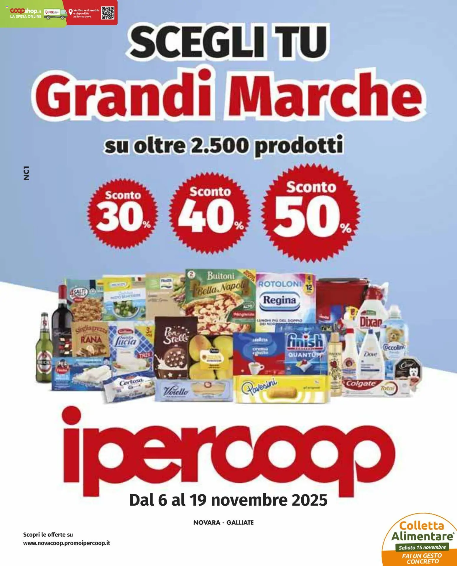 Volantino Ipercoop	 - pagina 1 - valido dal 06/11/2025