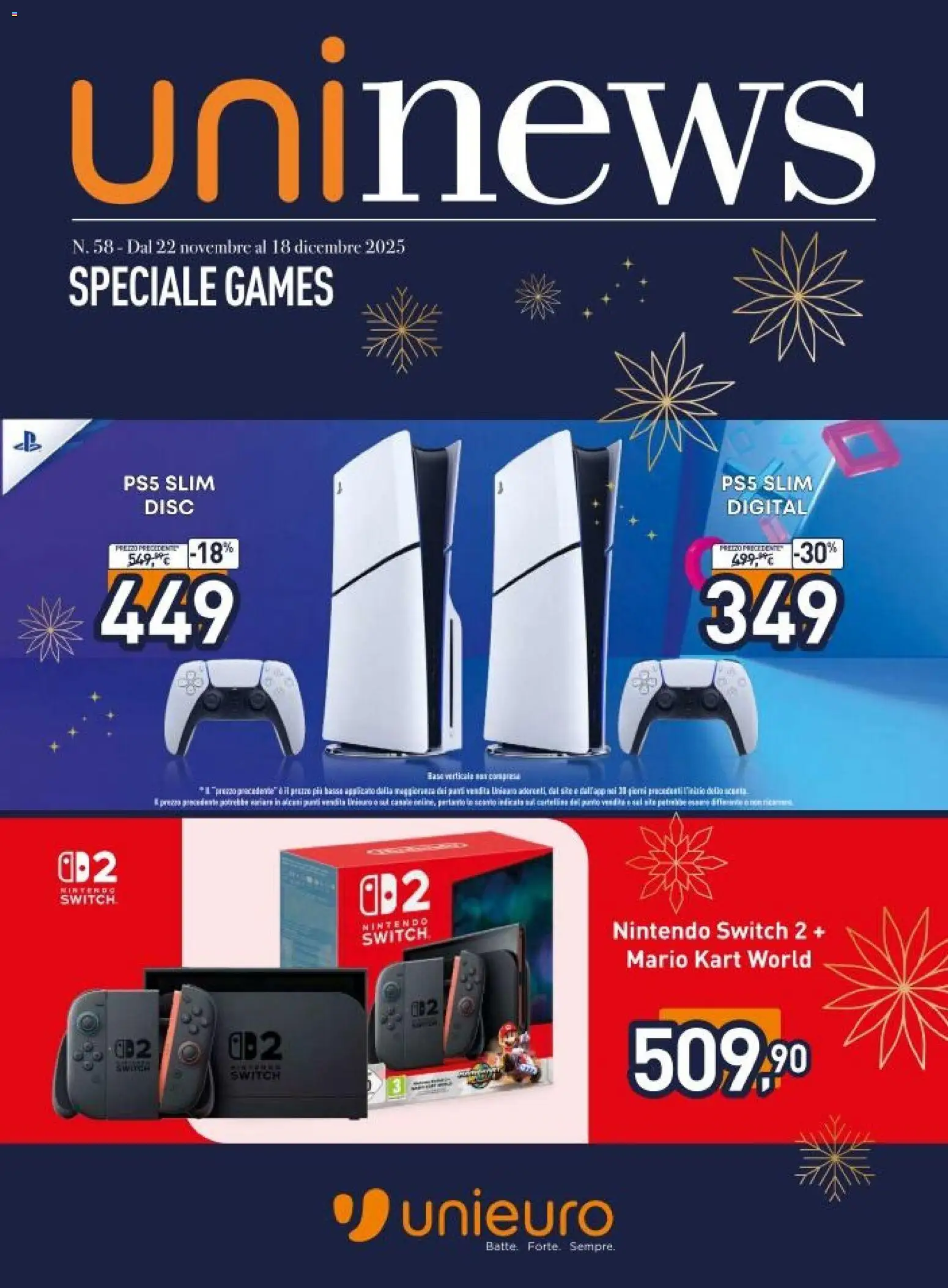 Unieuro Games catalogo - pagina 1 - valido dal 22/11/2025