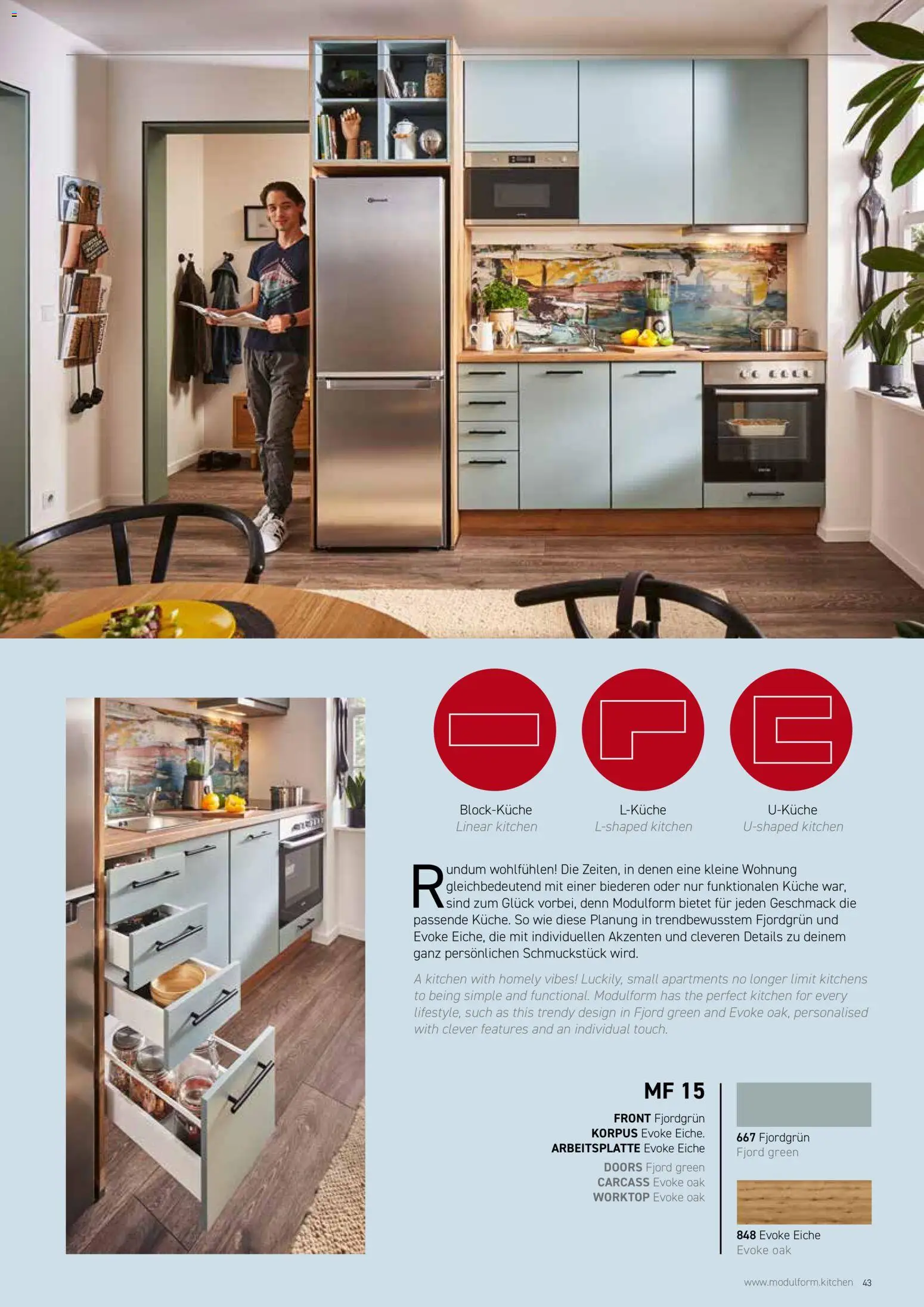 Ostermann Modulform Küchenprospekt 2026 - Seite 43 - gültig ab 01.01.2026