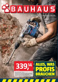 Vorschau Bauhaus Prospekt 	 gültig ab 11.04.2026