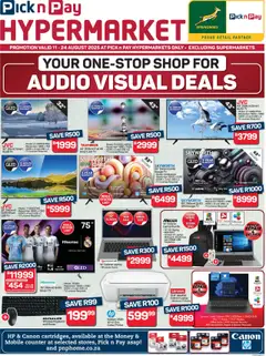 Preview Pick n Pay - Hyper Large Appliances Specials valid from 11/08/2025