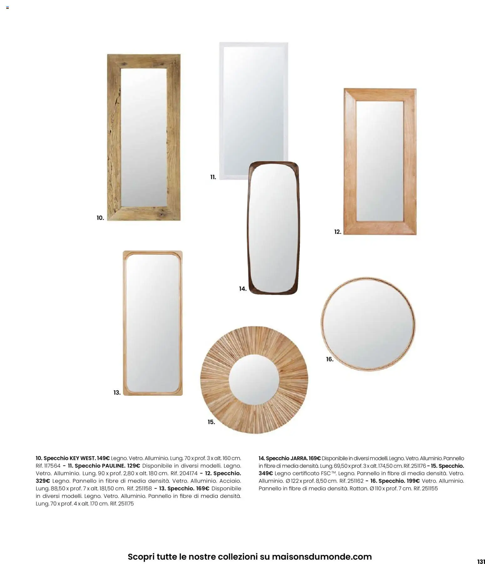 Volantino Maisons du Monde	 - pagina 131 - valido dal 12/02/2026