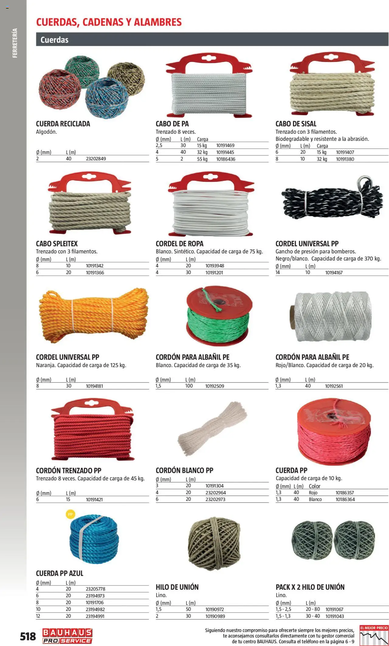 Bauhaus - ProService  - Página de 518 - Válido desde 24/02/2025