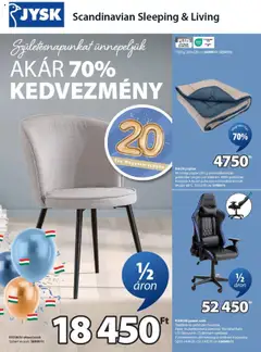 Előnézet JYSK Akciós újság érvényes 2025.09.10.-tól