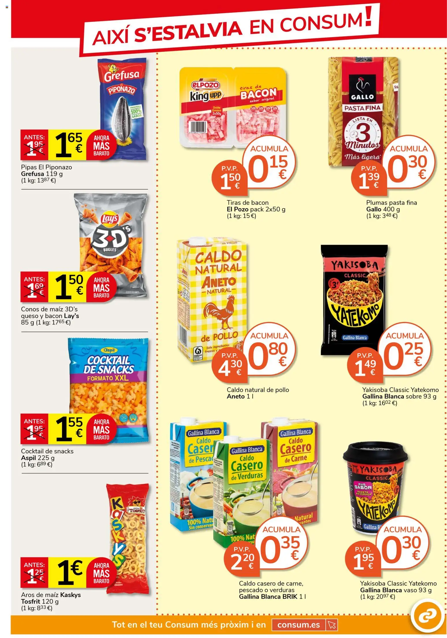 Consum folleto - Página de 11 - Válido desde 26/03/2026