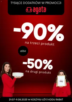 Podgląd Salony Agata Gazetka ważny od 21.07.2025