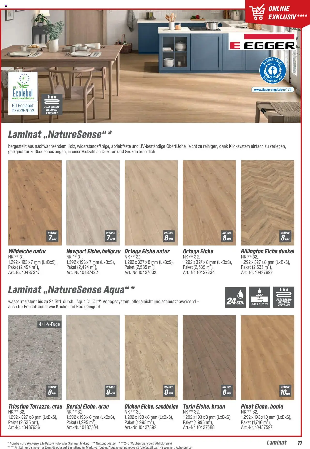 Toom Baumarkt Bodenbeläge & Zubehör 2025 - Seite 11 - gültig ab 21.08.2025