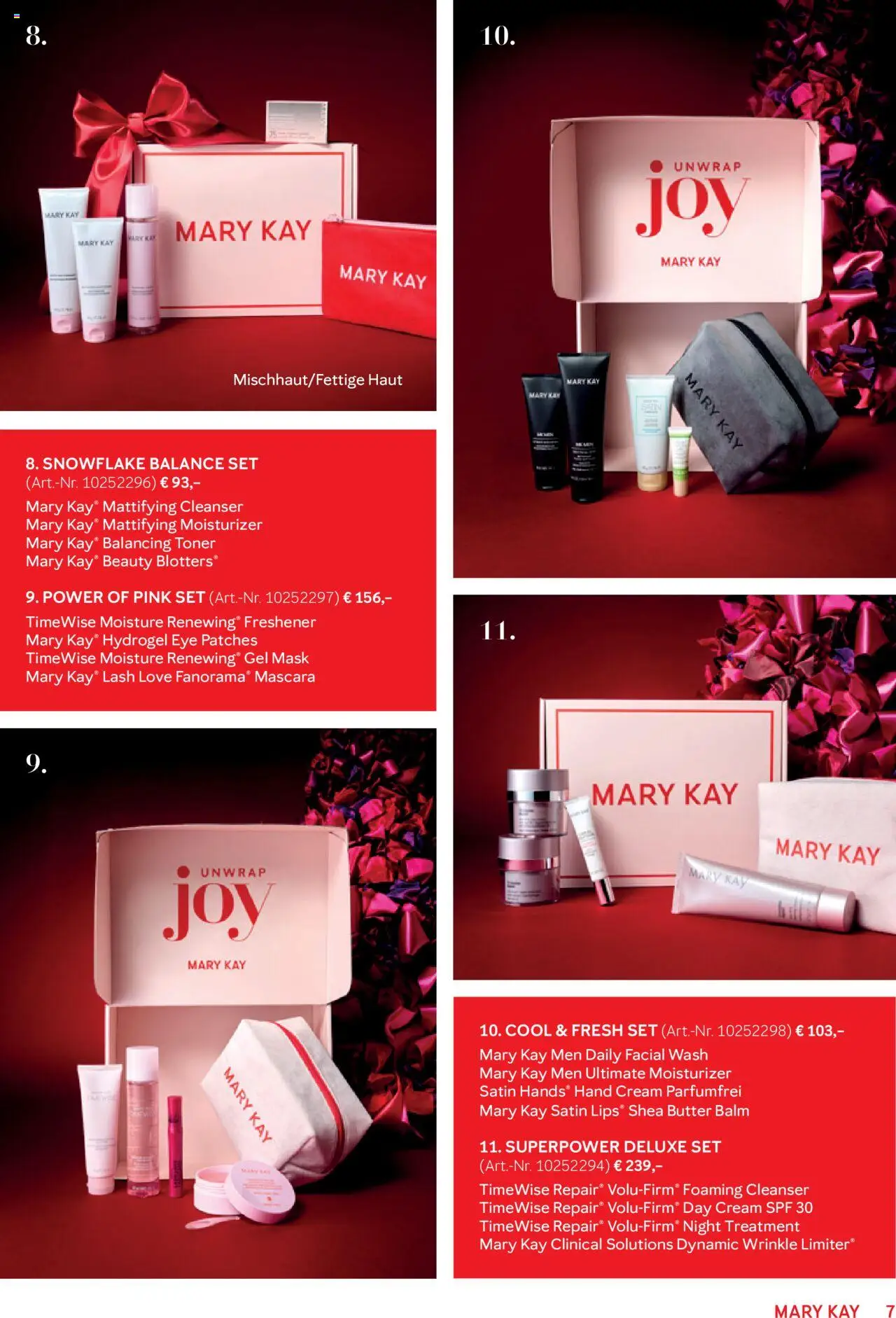 Mary Kay  Weihnachtsbroschüre - Seite 7 - gültig ab 30.09.2025
