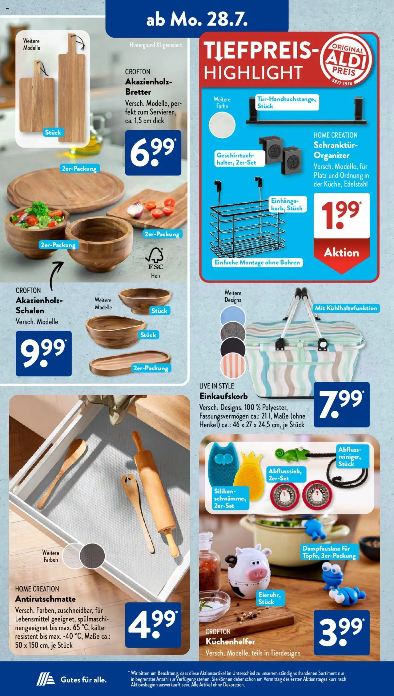 Aldi Süd Prospekt 	 - Seite 4 - gültig ab 28.07.2025