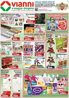 Előnézet Vianni Akciós újság érvényes 2025.12.17.-tól