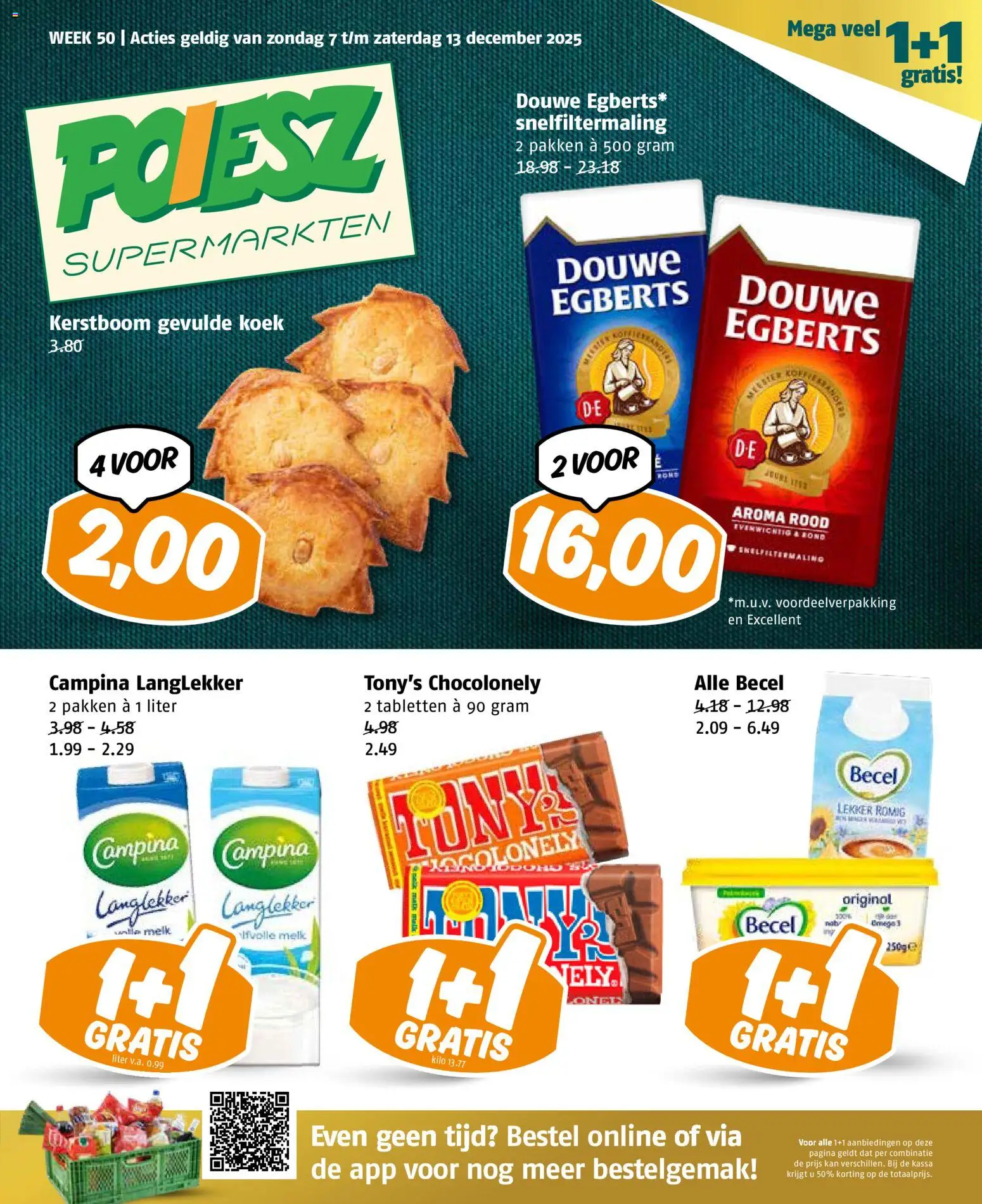 Poiesz Folder week 50 - pagina 1- geldig vanaf 07-12-2025