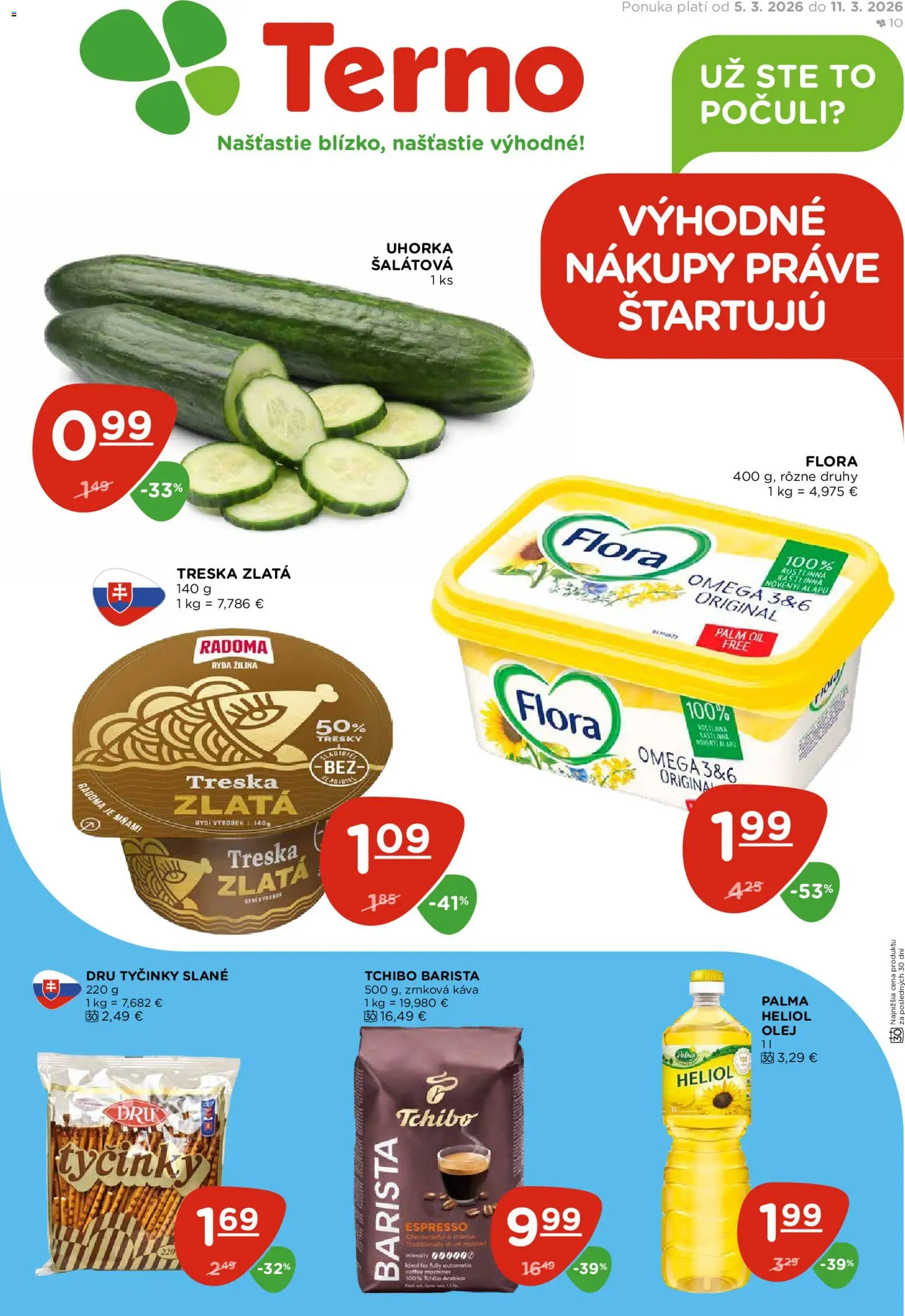 Terno leták - strana 1- platný od 05.03.2026