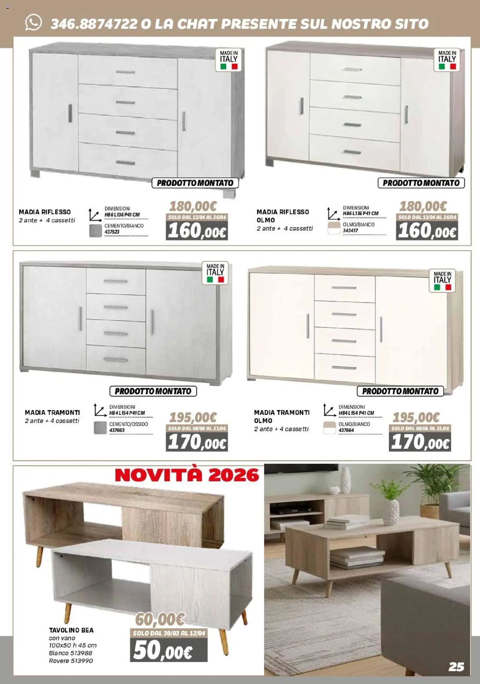 Orizzonte Mobile catalogo - pagina 25 - valido dal 16/01/2026