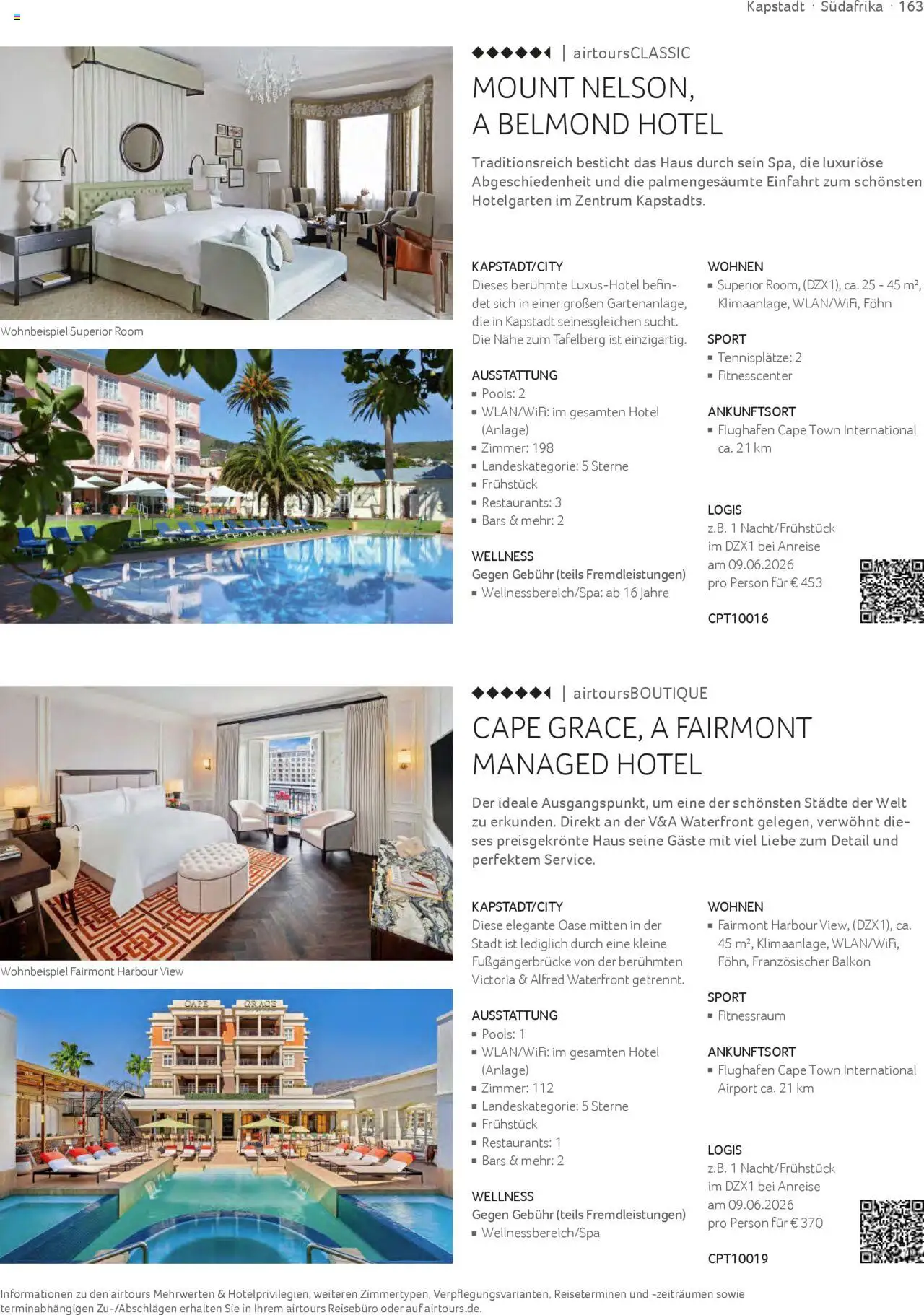 TUI airtours Katalog  Erstklassige Fernreisen 2025/26 - Seite 163 - gültig ab 01.11.2025