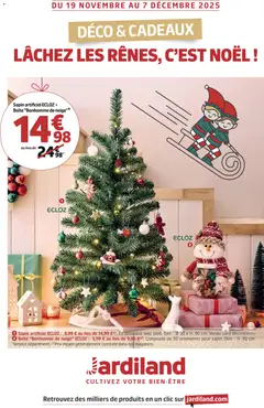 Aperçu Jardiland catalogue valable à partir du 19/11/2025