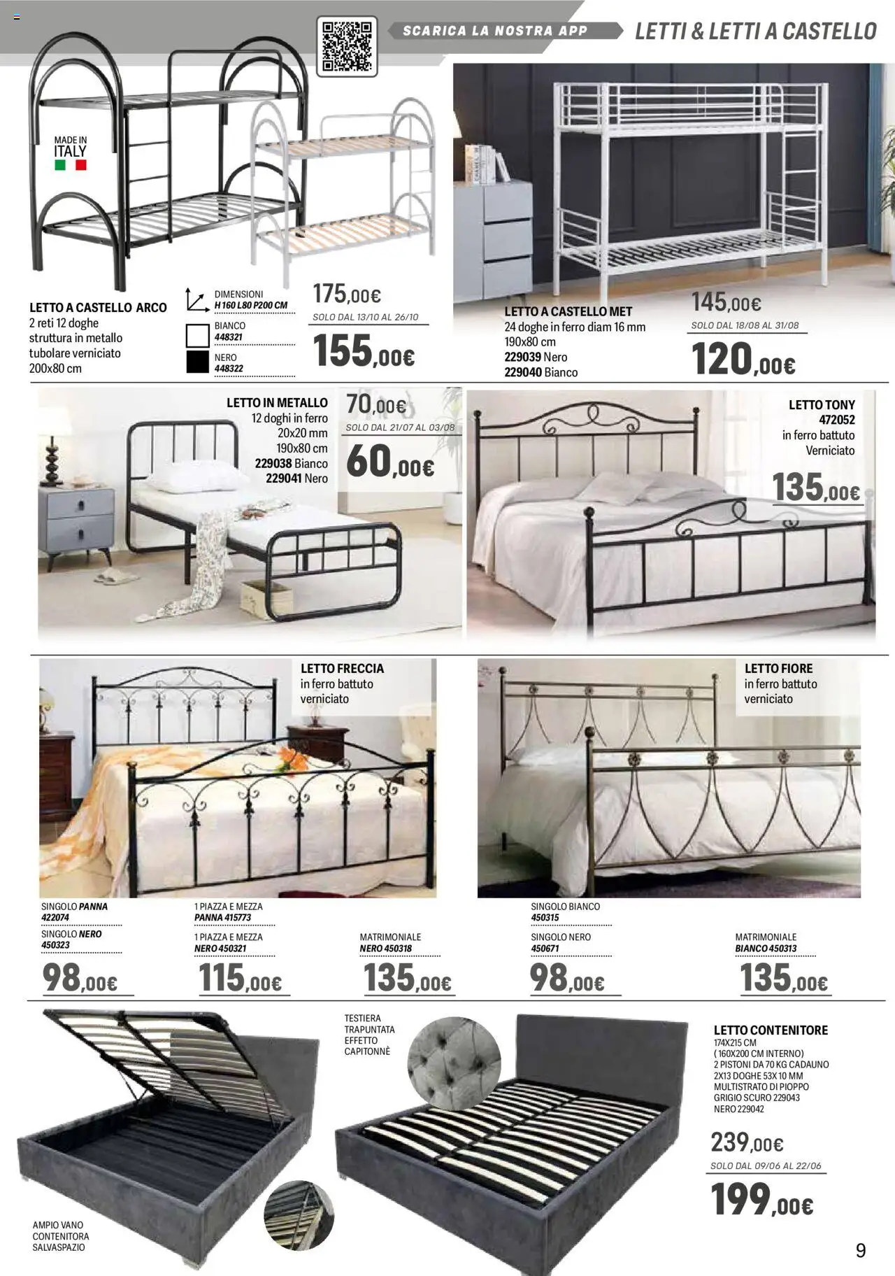 Volantino Mobile Orizzonte	 - pagina 9 - valido dal 09/05/2025