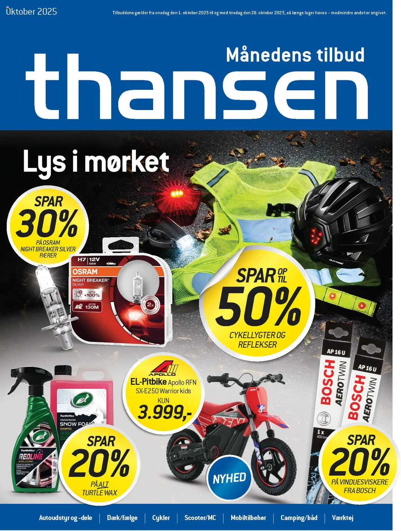 Thansen - Tilbudsavis - side 1- gyldig fra 01/10/2025