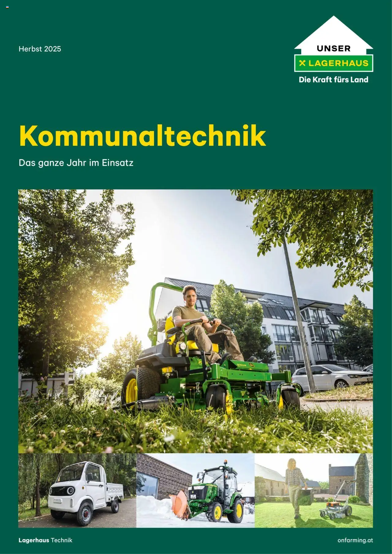Lagerhaus - Kommunalfolder - Seite 1- gültig ab 25.09.2025